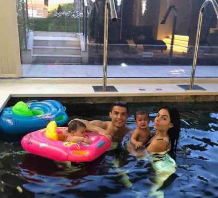 Así luce Georgina Rodríguez luego de salir del embarazo de su hija Alana Martina