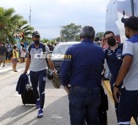 Fotos: Así fue regreso de la Selección de Honduras tras la amarga derrota sufrida en Costa Rica