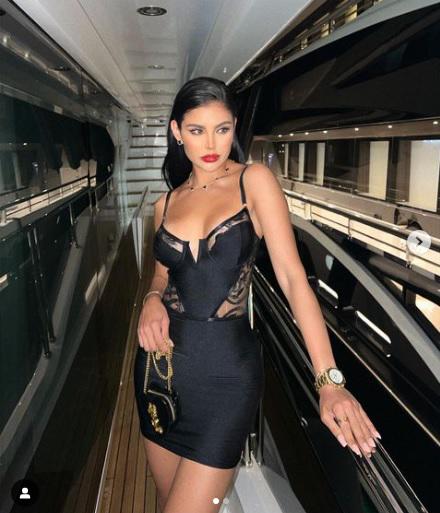 Ninoska Vásquez, la sensual venezolana que estuvo en el Santiago Bernabéu para ver el clásico ¿y a Vinicius?