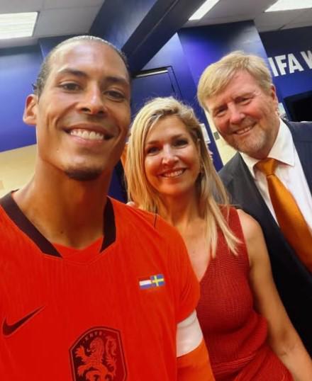 Curazao festejó con el Rey y la Reina de los Países Bajos: el baile con los jugadores