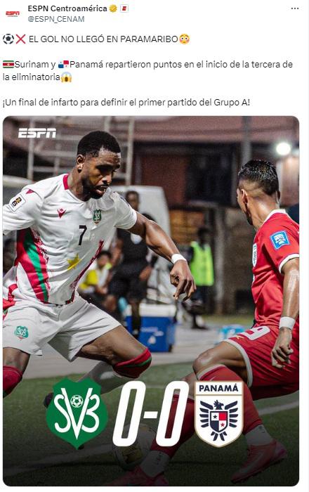 Los desnudó, Pidiendo la hora y No tienen nivel: prensa de Concacaf destruye a Panamá tras tropezar con Surinam