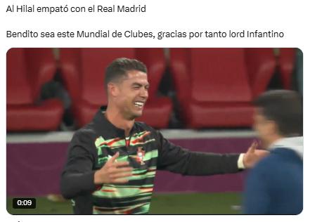Los memes trituran al Real Madrid: las burlas tras no poder ante Al Hilal en el Mundial de Clubes