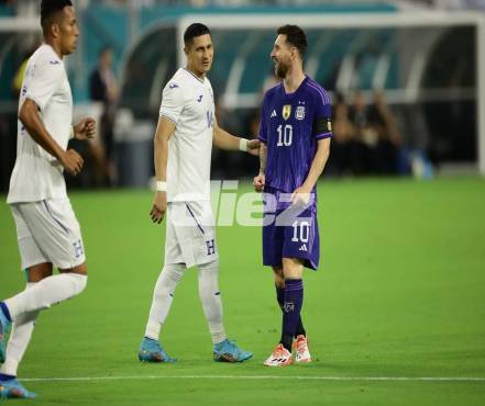El jugador hondureño que le hizo marca personal a Messi, desde Sudáfrica 2010 no sucedía, pero ¿qué selección se la aplicó hace 12 años?
