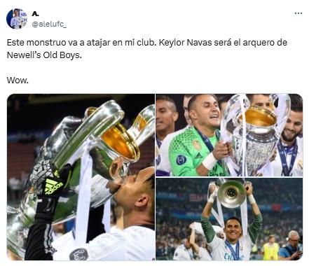 “Bombazo que sacude el mercado; leyenda”: prensa argentina reacciona con la llegada de Keylor Navas