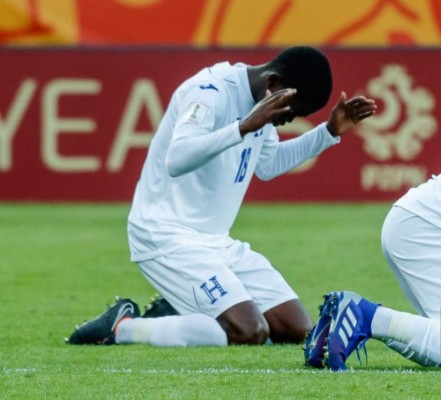 FOTOS: Lágrimas y tristeza de Honduras tras su virtual eliminación del Mundial Sub-20