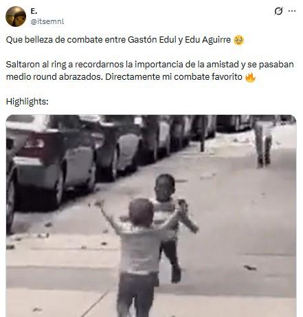 Los memes que dejó la pelea de Edu Aguirre ante Gastón Edul en La Velada del Año 6