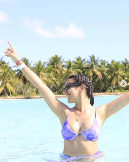 Belén Rodríguez, la hermosa nutricionista y gran inspiración del nuevo goleador de Motagua: “me acompaña a todos lados”