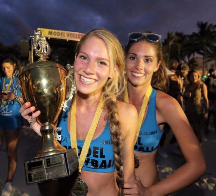 Las hermosas chicas que adornaron el Model Beach Volleyball en Miami