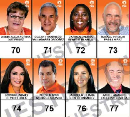 Especial elecciones Honduras 2017: Los candidatos a diputados por Francisco Morazán