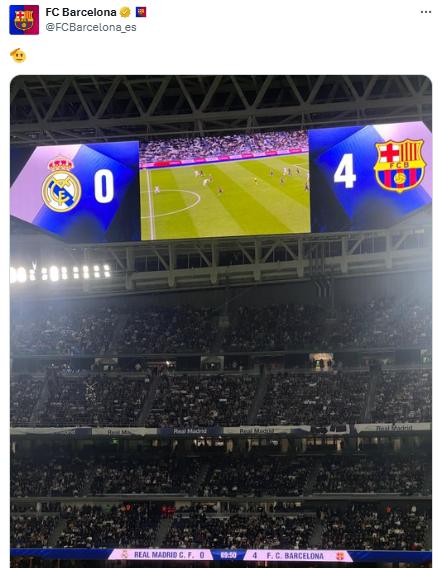 Las ‘burlas’ del Barcelona tras golear al Real Madrid en el Clásico: “Como en el patio del colegio”