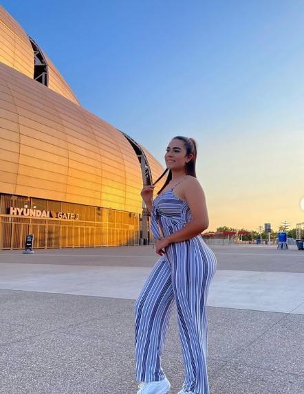 Cristel Osorio, la bella periodista deportiva que fue conquistada por jugador de Motagua y de la Selección Nacional