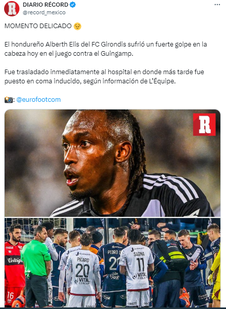 Oran por Alberth Elis: prensa mundial, clubes franceses y futbolistas se solidarizan con el hondureño tras su lesión