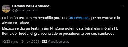 La prensa hondureña atiza contra Reinaldo Rueda tras goleada ante México: “Es toda tuya”, “Expuso de forma horrible al jugador” y “Fue vulnerable”