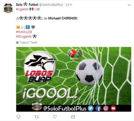 Lo que dicen los medios mexicanos tras el gol de Michaell Chirinos