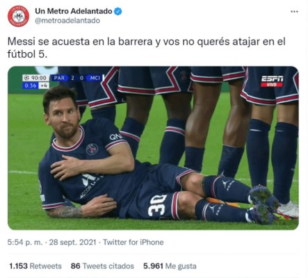 Real Madrid cae ante el Sheriff, Messi se acostó en la barrera y los memes los destrozan