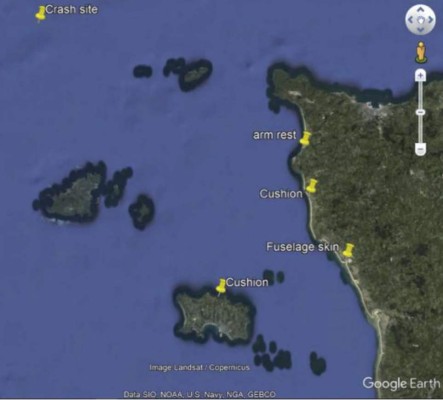 Caso Emiliano Sala: Revelan nuevas fotos de cómo quedó la aeronave del argentino bajó el mar&nbsp;&nbsp;