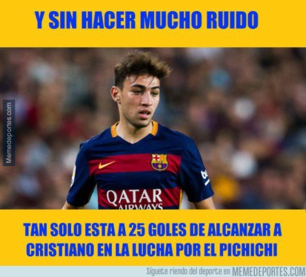 Divertidos 'Memes' con el doblete de Messi y el triunfo del Barcelona