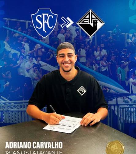 Hijo de Adriano firma su primer contrato en Europa: el club que lo fichó y el increíble parecido con su padre