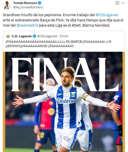 Barcelona perdió ante Leganés y así reacciona la prensa: “Ridículo colosal; qué manera de cag****”