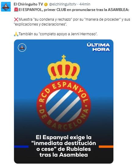 La reacción en España tras la no renuncia de Luis Rubiales: Alexia Putella explota, prensa indignada y el gobierno contraataca