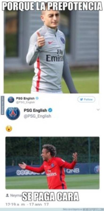 Los otros memes que no has visto de la eliminación del PSG a manos del Madrid