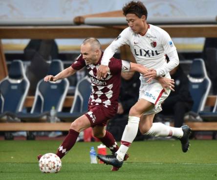 Andrés Iniesta, cerca del descenso en el fútbol de Japón con el multimillonario Vissel Kobe