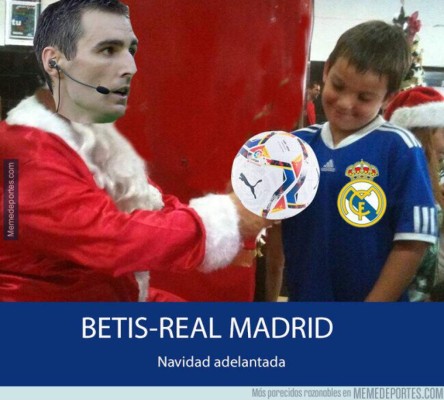 Los memes hacen pedazos al Real Madrid por recibir otra 'ayuda' del VAR ante el Betis