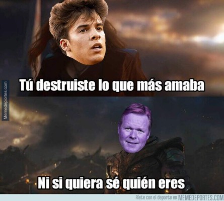 Los memes alaban a Messi, pero destrozan al Barcelona por una nueva ayuda arbitral