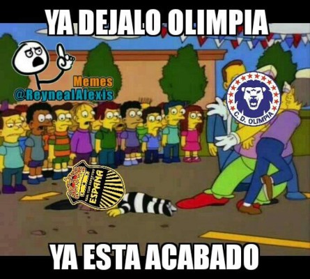 Pulverizan a Real España con divertidos memes tras caer otra vez ante Olimpia