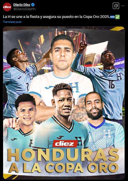Sin convencer, No fue brillante: así reaccionó la prensa tras la clasificación de Honduras a la Copa Oro 2025