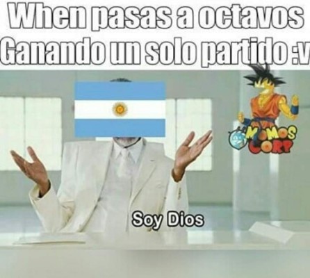 Los otros memes que no has visto de Messi y Maradona tras el Argentina-Nigeria