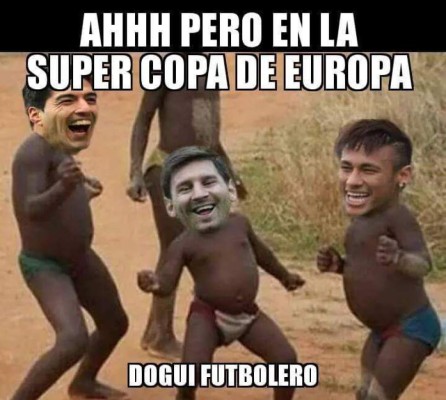 Con memes se burlan de la goleada del Bilbao al Barcelona