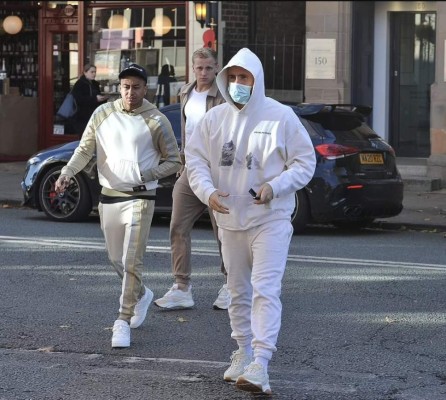 Jugadores del Manchester United se reúnen para almorzar y así fue captado Cristiano Ronaldo tras ser multado