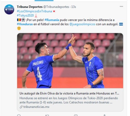 'Falta de puntería e infortunio': Lo que dice la prensa tras la derrota de Honduras ante Rumania
