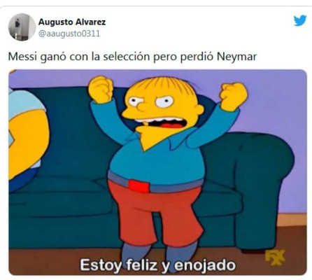 Argentina es campeón de la Copa América y los memes destrozan a Messi y a Neymar