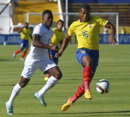 Honduras y las imágenes de la derrota en Ecuador