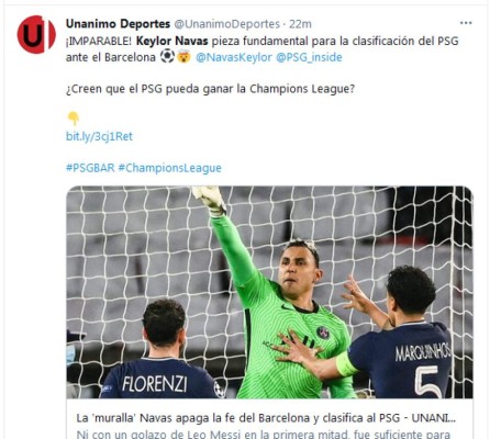 'Gigante y Mejor de la Historia de Concacaf': Lo que dice la prensa de Keylor Navas tras pararle penal a Messi