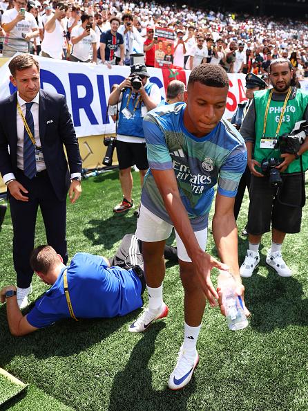 Mundial de Clubes: los famosos que asistieron al PSG-Real Madrid y Mbappé se bajó a un camarógrafo