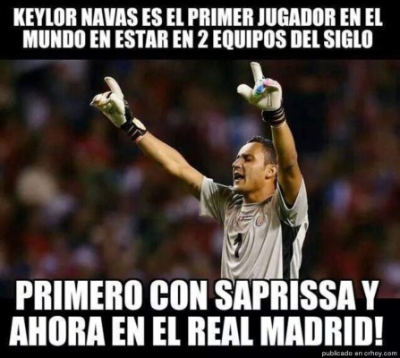 Los memes que dejó la gran actuación de Keylor Navas con el Real Madrid