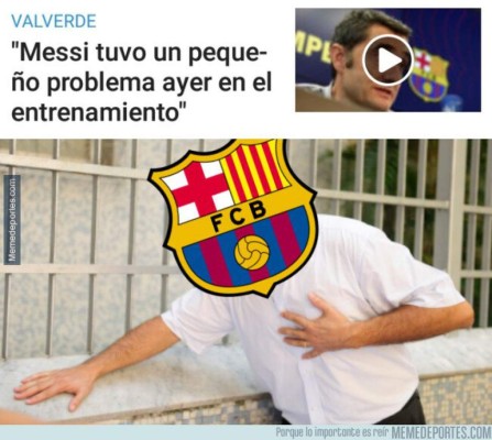 ¿Y la lesión? Los humillantes memes contra Messi tras el gane del Barcelona ante Espanyol