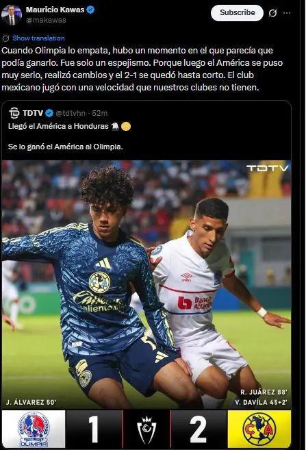 Fue cobarde, tuvo miedo y a punto de hacer el ridículo: así reaccionó la prensa a la derrota de Olimpia ante el América