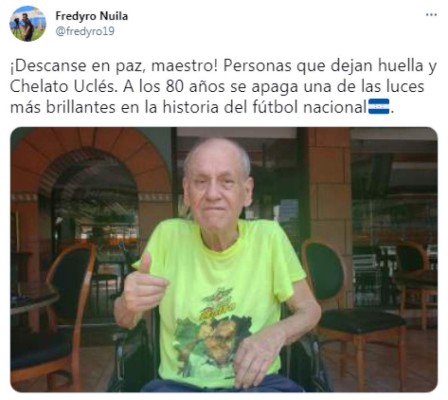 'Se apagó la luz más brillante del fútbol de Honduras': Los desgarradores mensajes tras la muerte de Chelato Uclés