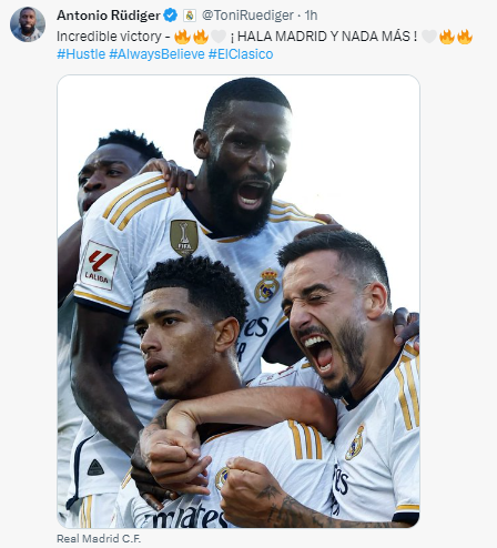 “Nueva era”: así reaccionan los futbolistas del Real Madrid tras batir al Barcelona y Modric agiganta su leyenda