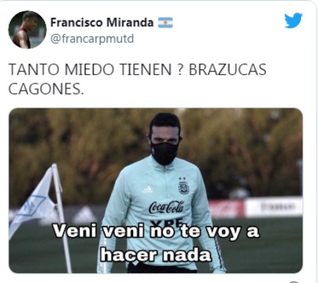Brasil-Argentina se suspendió y los memes hacen pedazos a Messi, Neymar y Dibu Martínez