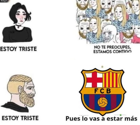 Los nuevos memes que hacen pedazos al Barcelona: Koeman, la Europa League y Messi son protagonistas