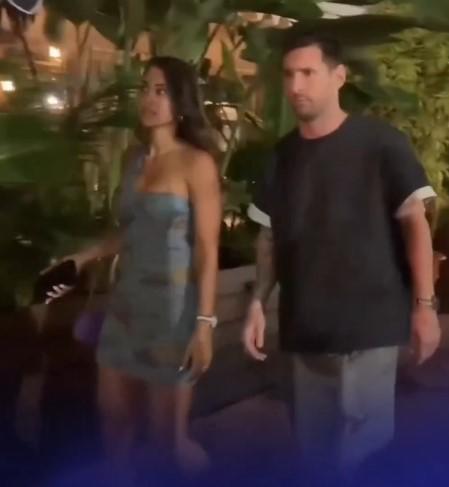 La velada romántica de Messi con su esposa Antonela Roccuzzo en Miami... y ocurrió lo inesperado