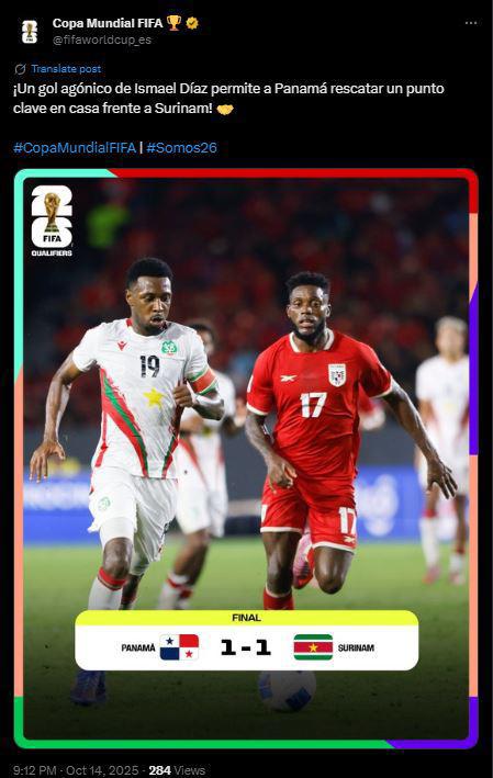 Chepebomba estalla y señalan los culpables de Panamá tras otro amargo empate: Esto es una pesadilla