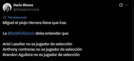 Lejos del Mundial, Cobarde y Gracias Haití: en Costa Rica llenos de cólera piden que lo echen de la selección