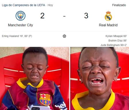 ¡Trituran a Guardiola! Los memes que dejó el triunfo del Real Madrid sobre Manchester City en la Champions