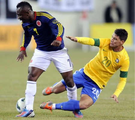 Colombia terminó empatando 1-1 contra Brasil.